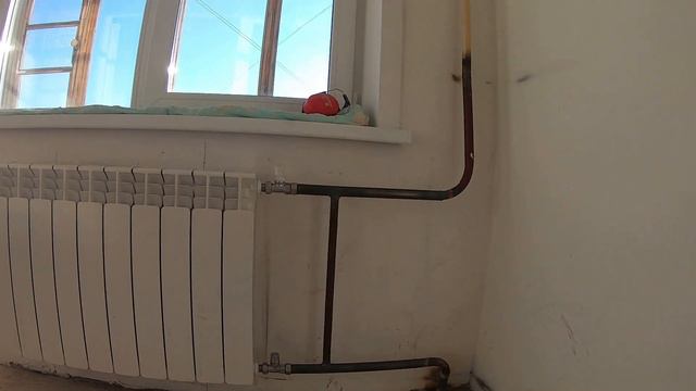 Замена радиаторов отопления. Радиатор Equation биметалл. Арматура FAR. смотреть онлайн