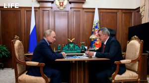 Путин проводит совещание с главой Северной Осетии