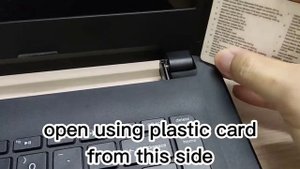 How to remove the back cover of HP Notebook TPN-i119 / TPN-i120