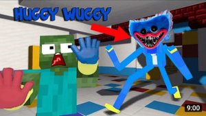 Monster school /Школа монстров Minecraft /Huggy Wuggy затеял...