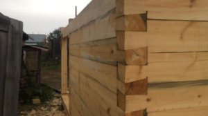 Баня из бруса 3х3х2 +1,5м вынос под предбанник