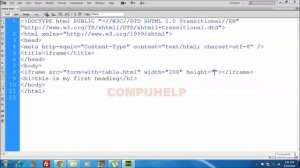 HTML Tutorials-How to use iframe in HTML(In Hindi)