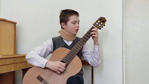 Русанов Сергей_М. Каркасси Этюд № 7