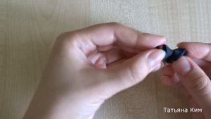 Интересная Брошь Канзаши/Interesting Kansashi Brooch/簪