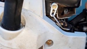 Одна из причин не работы флажка на бензопилах STIHL MS170