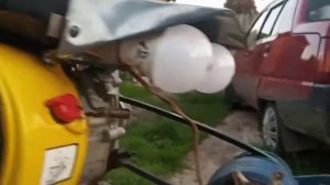 Освещение для мотоблока