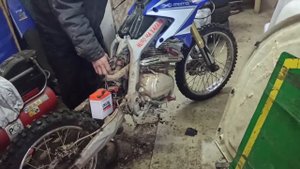 Заклинило двигатель на питбайке