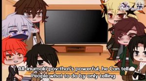 Anime Characters react each other|| Inumaki Toge||6/7||°InuPanda°||Credits on the Description||
