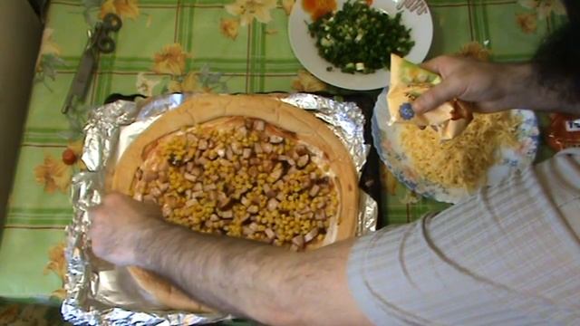 Пицца на готовой основе. Готовим за 40 минут смотреть онлайн