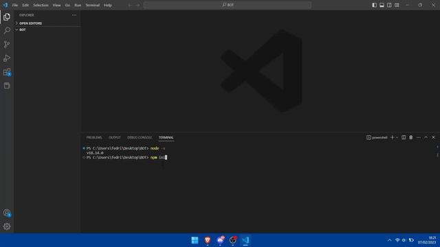 Episode #1 | Creating a Discord Bot | Discord.JS v14