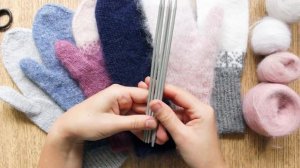 Вяжем варежки с анатомическим пальцем спицами | Выбор пряжи, спиц, мерки, расчеты