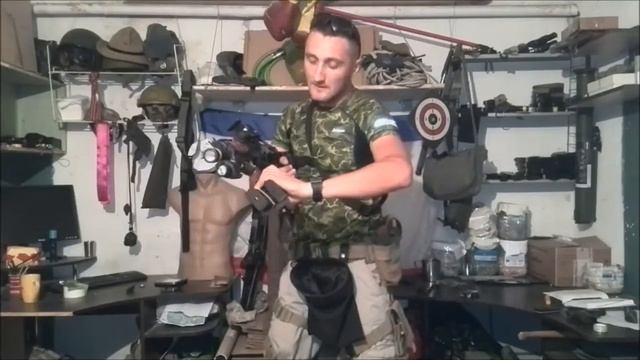 Перезарядка автомата Калашникова