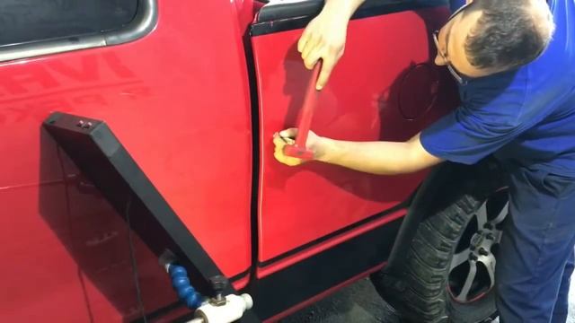 Ford F-150 - удаление вмятин без покраски