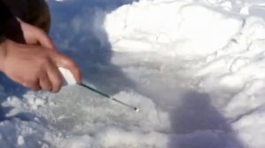 "Ловля белой рыбы зимой на черта"