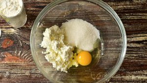 Морковное печенье с творогом