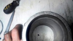 как подогнать зазор в стыку колец , автомобиль москвич