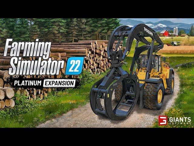 Farming Simulator 22 -  ЛЕСОЗАГОТОВКА #3 Обновление фермы Platinum Expansion SilverRun Forest