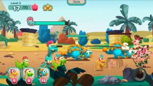 ПЕЩЕРНЫЕ ЛЮДИ СНОВА АТАКУЮТ Dino Bash 2 (Travel Through Time)