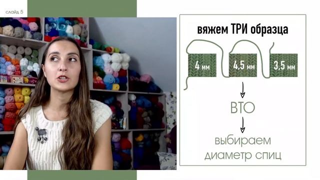 ? 3 простых шага для выбора диаметра спиц под любую пряжу