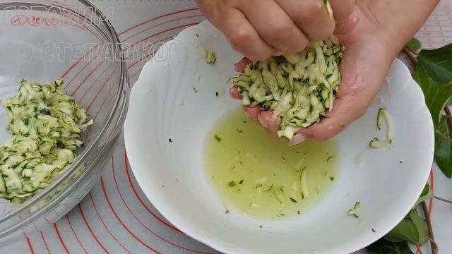 Кето лепешки из кабачков. Кушай хоть на ночь, хоть каждый день!