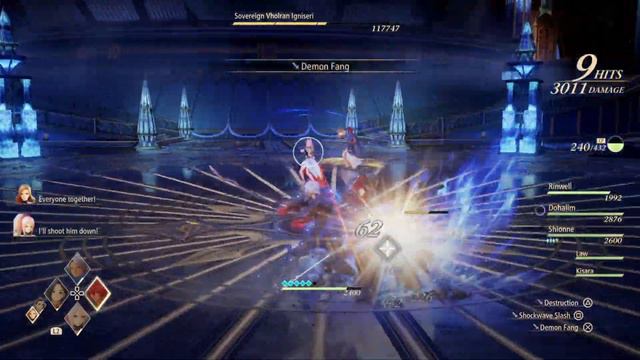 Tales of Arise PS5 Playthrough - Part 11 Lord Vholran (no commentary)