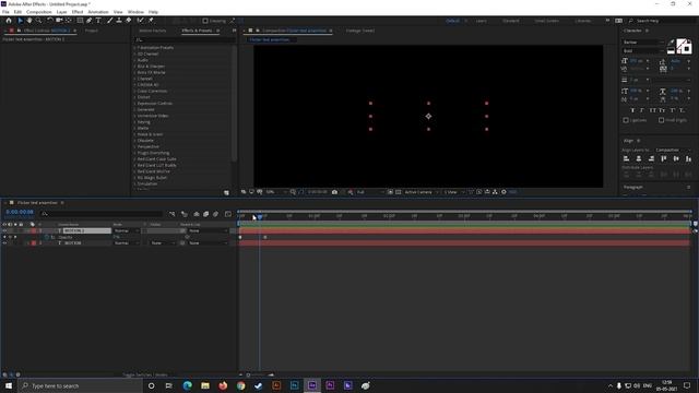 After Effects Tutorials - Flicker Text Animation in After Effects - Typography Animation смотреть онлайн