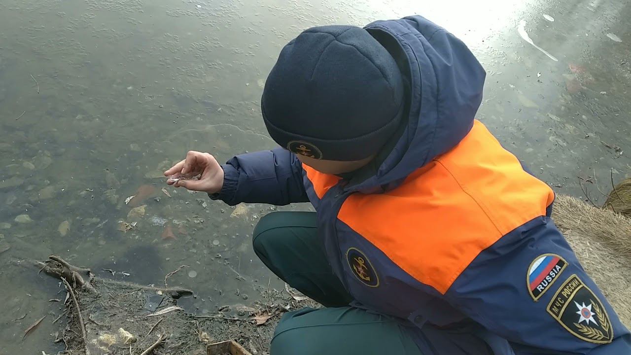 Этот смертельно опасный первый осенний лёд.