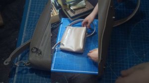 Женская сумочка из натуральной мягкой кожи, подклад из козы, ручная работа!