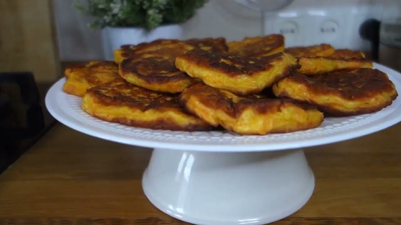 ОЛАДЬИ С ТЫКВОЙ Пышные и Очень Вкусно!!!