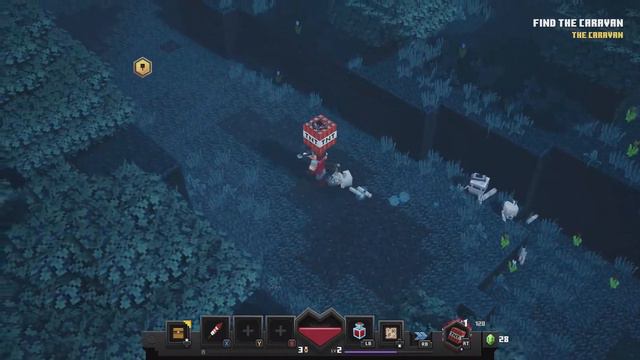 Let's Play - Minecraft Dungeons on Xbox Series X смотреть онлайн