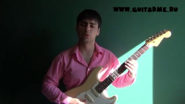 Гамма ПЕНТАТОНИКА на электрогитаре на акустической гитаре. ВИДЕО УРОК 6/6. GuitarMe School А. Чуйко