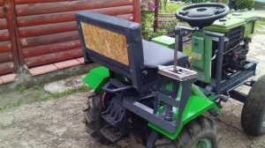 Переделка  минитрактор с плавающей КПП