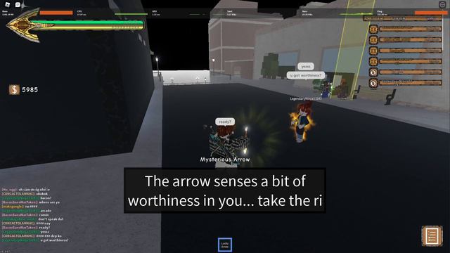 "this lucky arrow better be worth it" | ROBLOX Your Bizzare Adventure смотреть онлайн