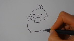 Как ПРОСТО нарисовать МОЛАНГА, простые рисунки/571/How easy it is to draw MALANG