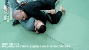 Джиу джитсу. Север Юг. Полный обзор - выходы, переходы, удушающие, болевые. БЖЖ онлайн.