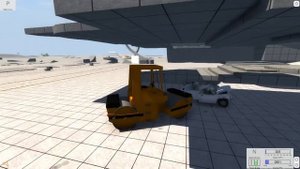 BeamNG Drive : CRUSHING CARS!!! (Steam Roller Mod)