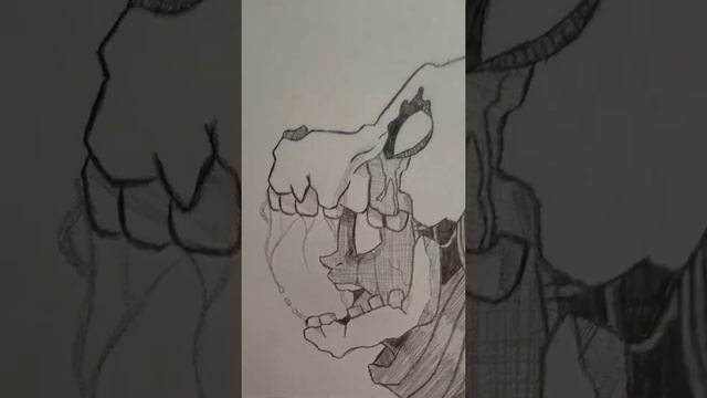 Spring trap pencil drawing-FNAF