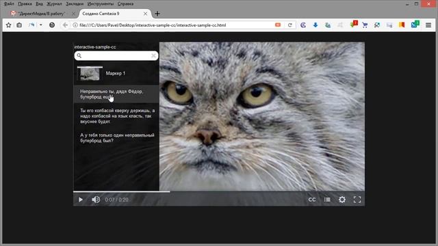 Создание и использование титров в Camtasia Studio 9 смотреть онлайн