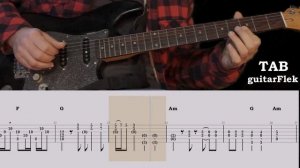 CHILD IN TIME - Deep Purple - Organ intro for guitar with tab