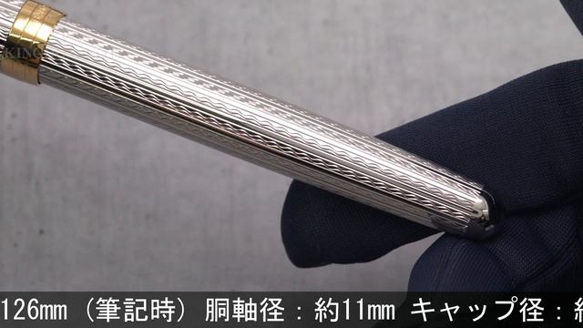 PARKER パーカー 万年筆 ソネット プレミアム シルバーミストラルGT F [研磨] смотреть онлайн