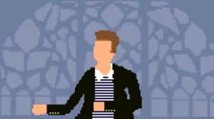 8 bit rickroll
