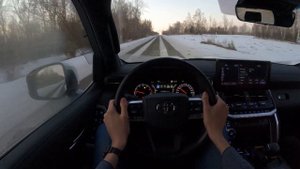 2022 Toyota Land Cruiser 300 - POV TEST DRIVE / Вождение от первого лица.