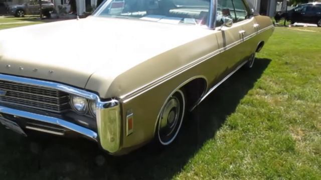 1969 Caprice 4 Door Hardtop Survivor смотреть онлайн