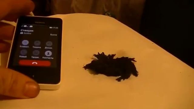 Эксперимент с мобильным телефоном