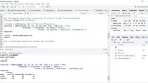 Chi-square test and proportion test using R programming