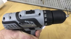 ДА-14,4ЭР «Домашний мастер» - срабатывание муфты блокировки шпинделя.