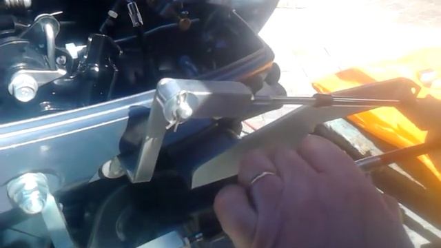 Подключение дистанции к установочному комплекту на Ямахе 9.9-15 смотреть онлайн