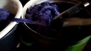 Как покрасить шерсть ,флис меринос.