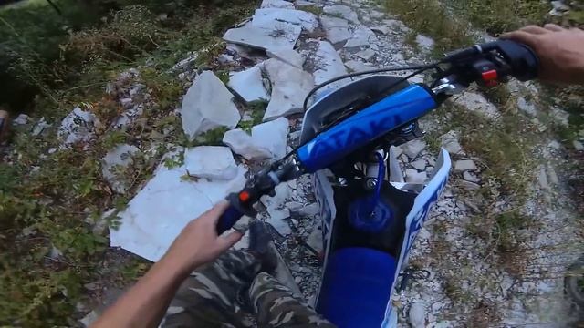 Встреча с ДПС на ПИТБАЙКАХ, заплутали в далеко в лесу? проехали 70 км смотреть онлайн