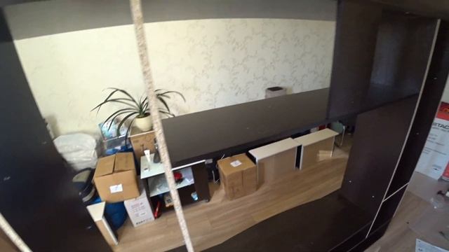 Стенка для гостиной Лаванда-1 Распаковка и сборка Олимп-Мебель Олмеко смотреть онлайн